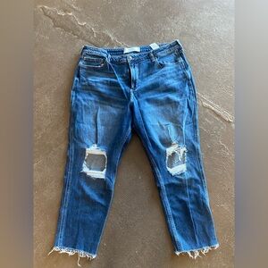 Hollister Ripped Skinny Jeans in Blue